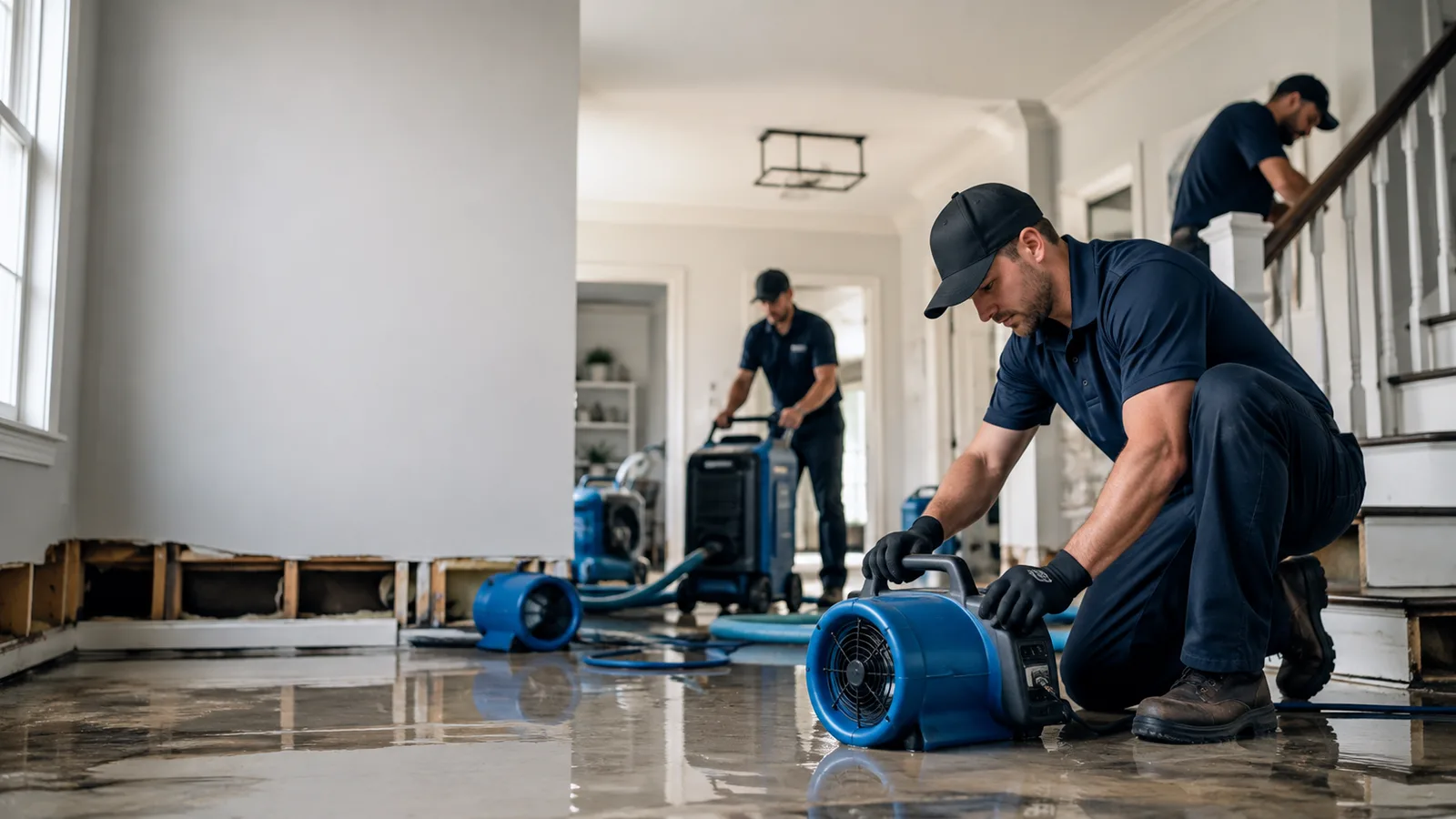 Water Damage Restoration in Ottine, TX near me